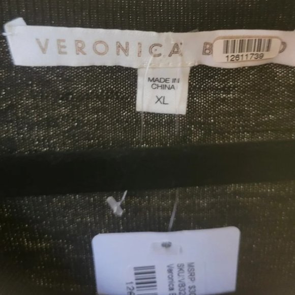 VERONICA BEARD LEOPARD SLEEVE SWEATER - Picture 4 of 5